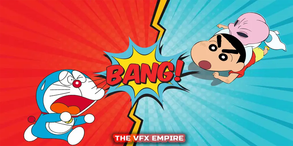 Shinchan Vs Doraemon Brothers Spoof - THE VFX EMPIRE